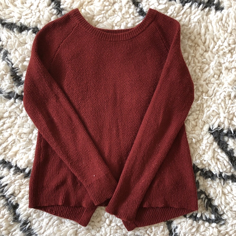 Madewell Province Cross Back Pullover